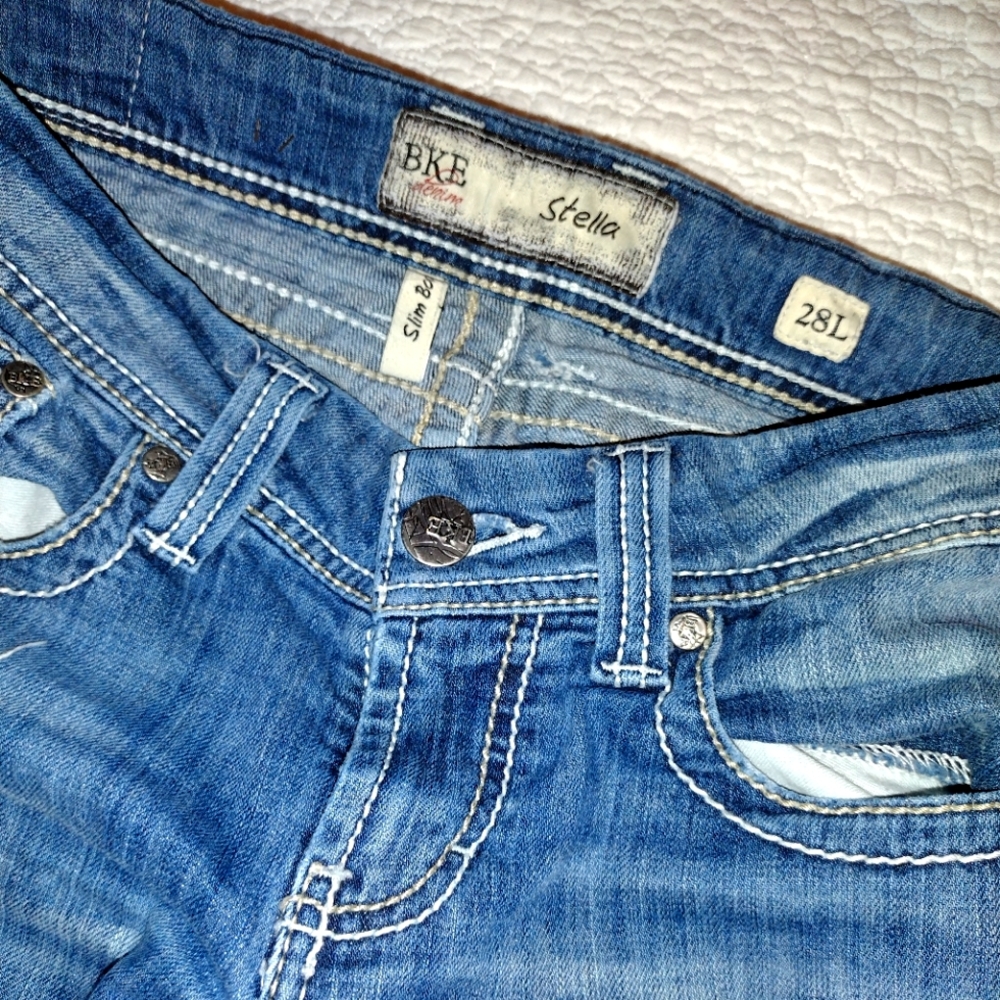 BKE STELL SLIM BOOT WOMENS JEANS - Picture 4 of 8